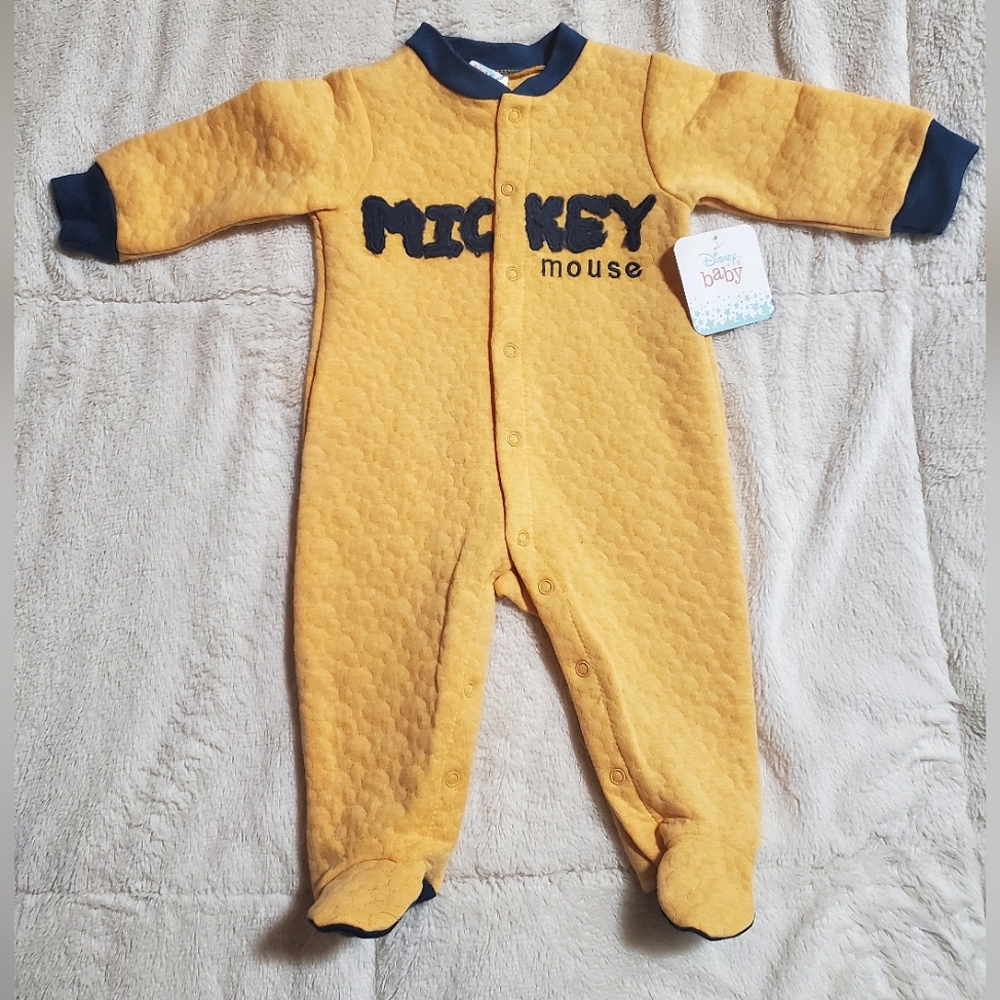 NWT Disney Baby Mickey Mouse Pajama